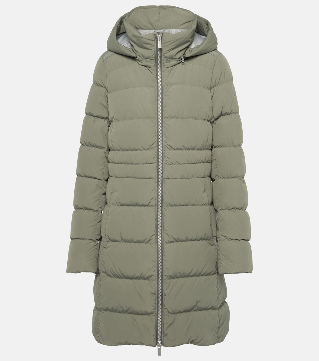 

Пуховик аврора Canada Goose, зеленый