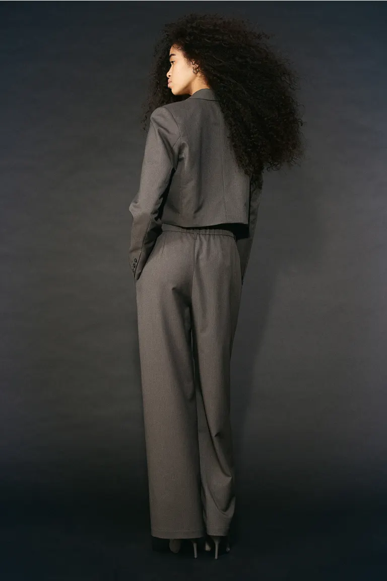 Элегантные брюки H&M, серый