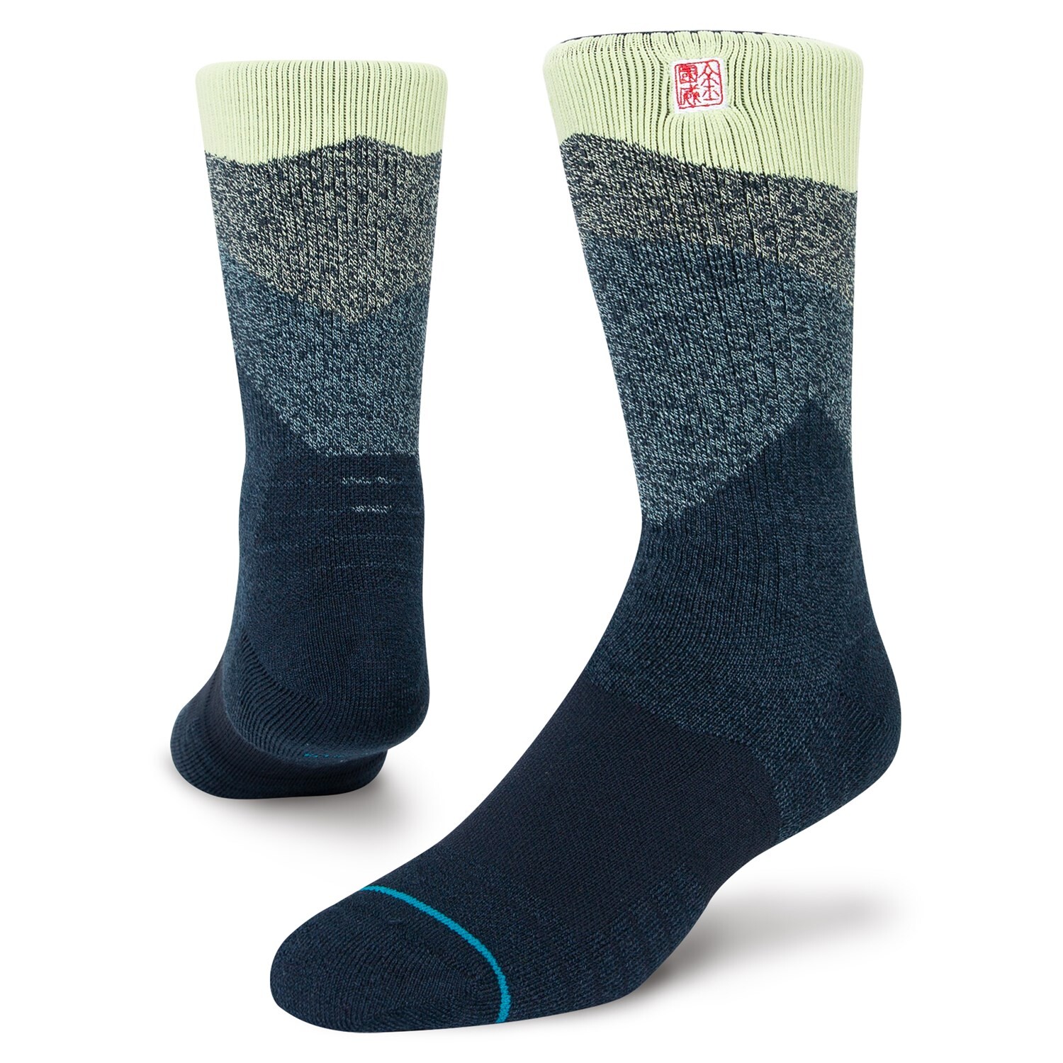 

Носки Stance x Jimmy Chin 4 Peaks, темно-синий