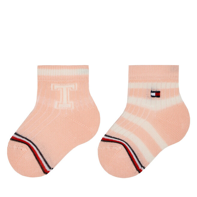 

Носки Tommy Hilfiger, 2 шт, розовый