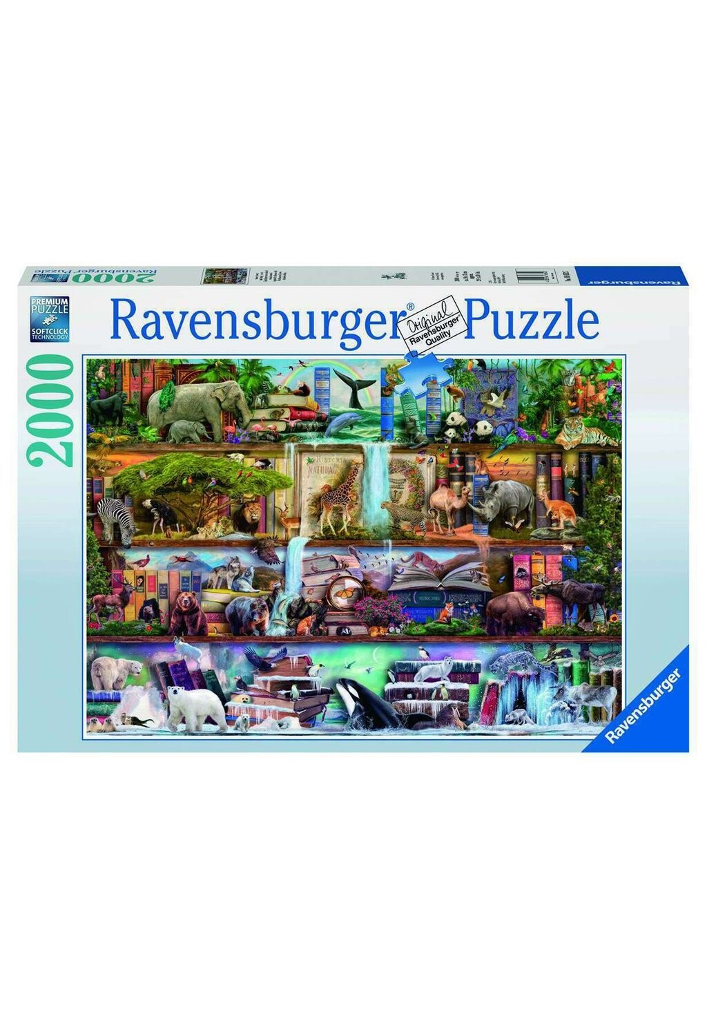 

Пазл AIMEE STEWART GROSSARTIGE TIERWELT Ravensburger, цвет mehrfarbig
