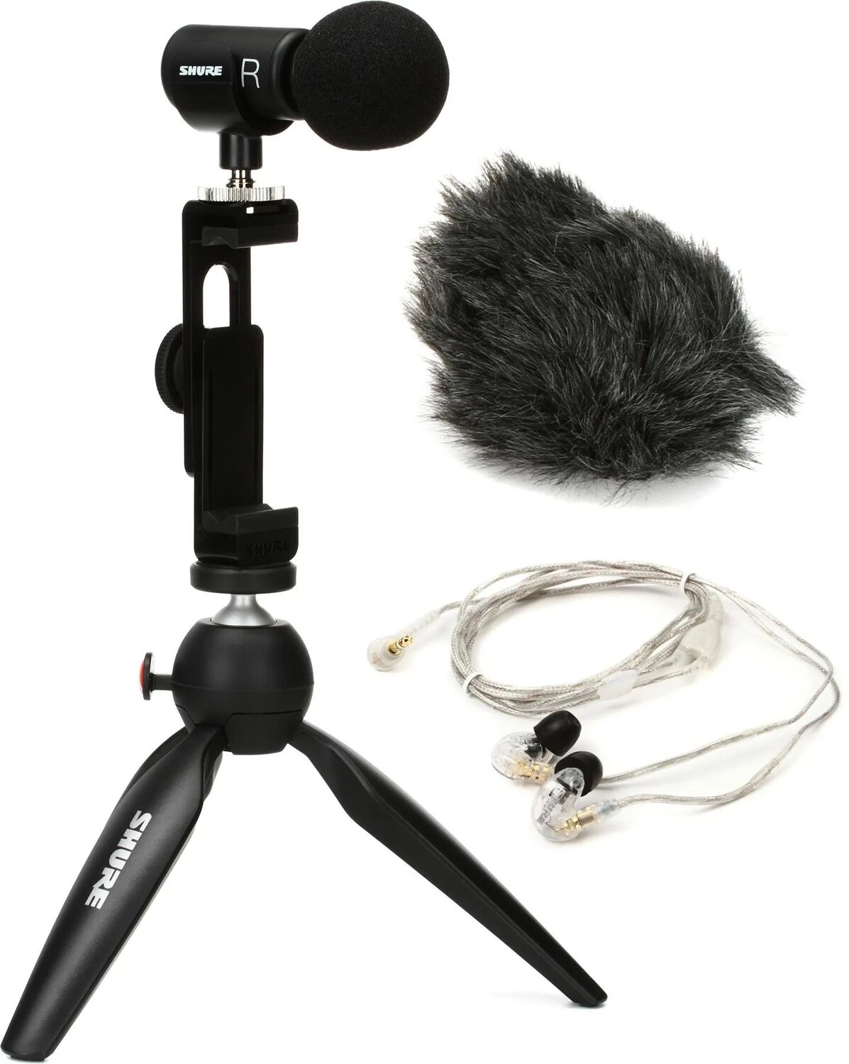 

Видеокомплект Shure MV88+ с наушниками SE215