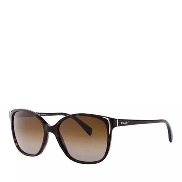 Солнцезащитные очки pr 0pr 01os 55 2au6e1 Prada, коричневый