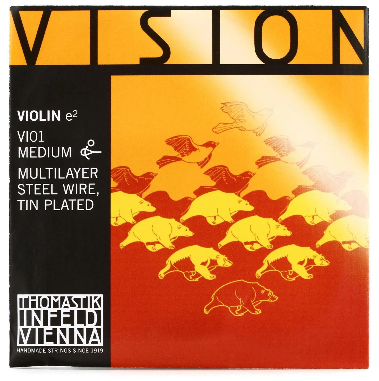 

Thomastik-Infeld VI01 Vision Скрипка E Струна - размер 4/4, луженая
