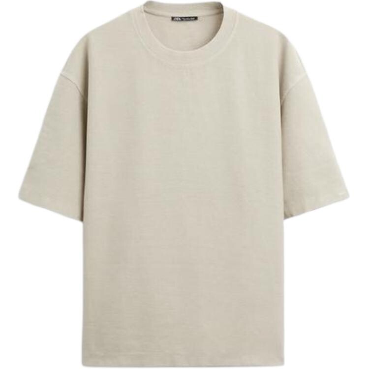 

Футболка мужская песочная Zara, цвет Sand