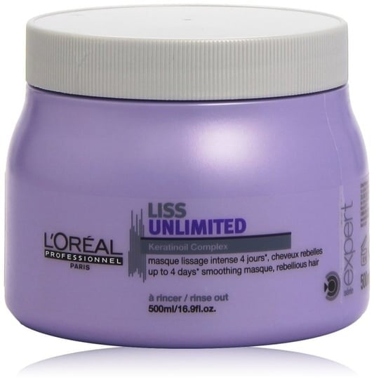 

Интенсивно разглаживающая маска, 500 мл L'oreal Professionnel, Liss Unlimited, L'Oréal Professionnel