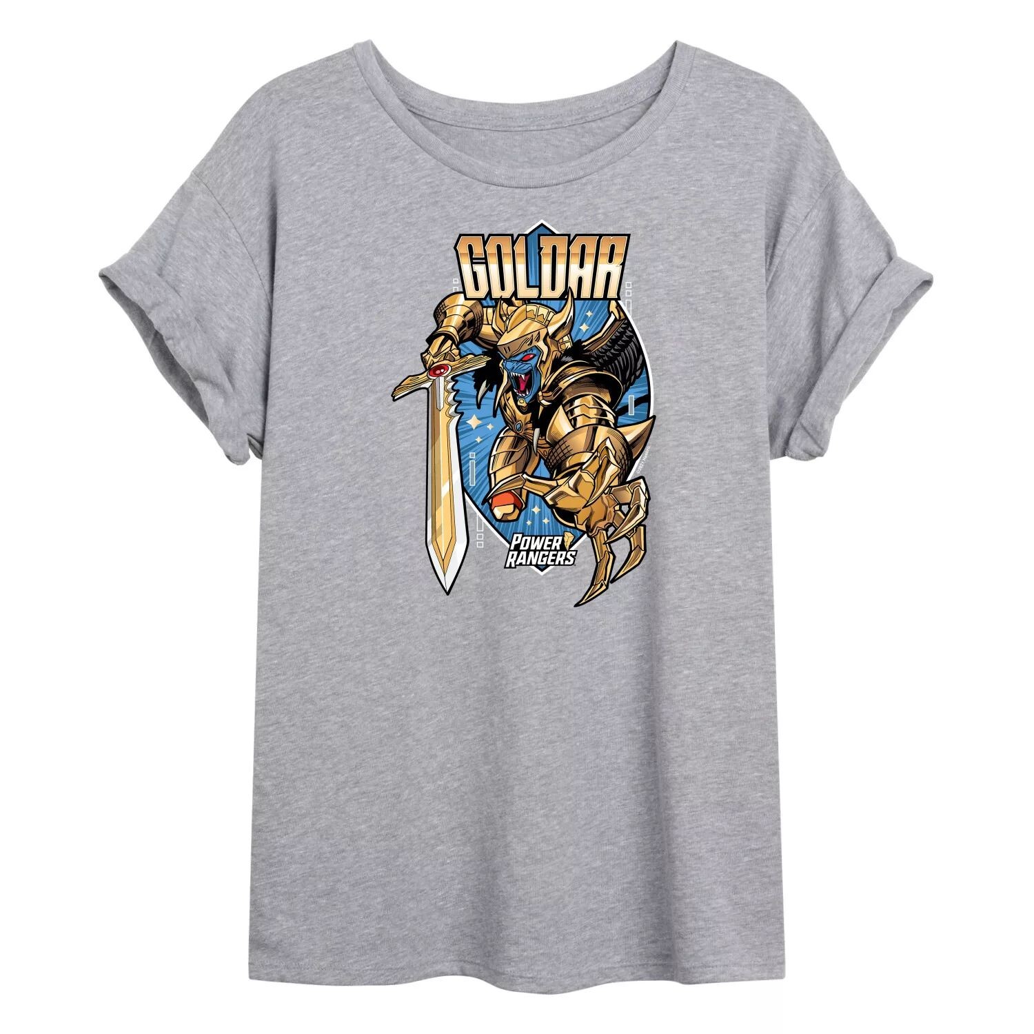 

Юниорская футболка Power Rangers Goldar с струящимся рисунком Licensed Character