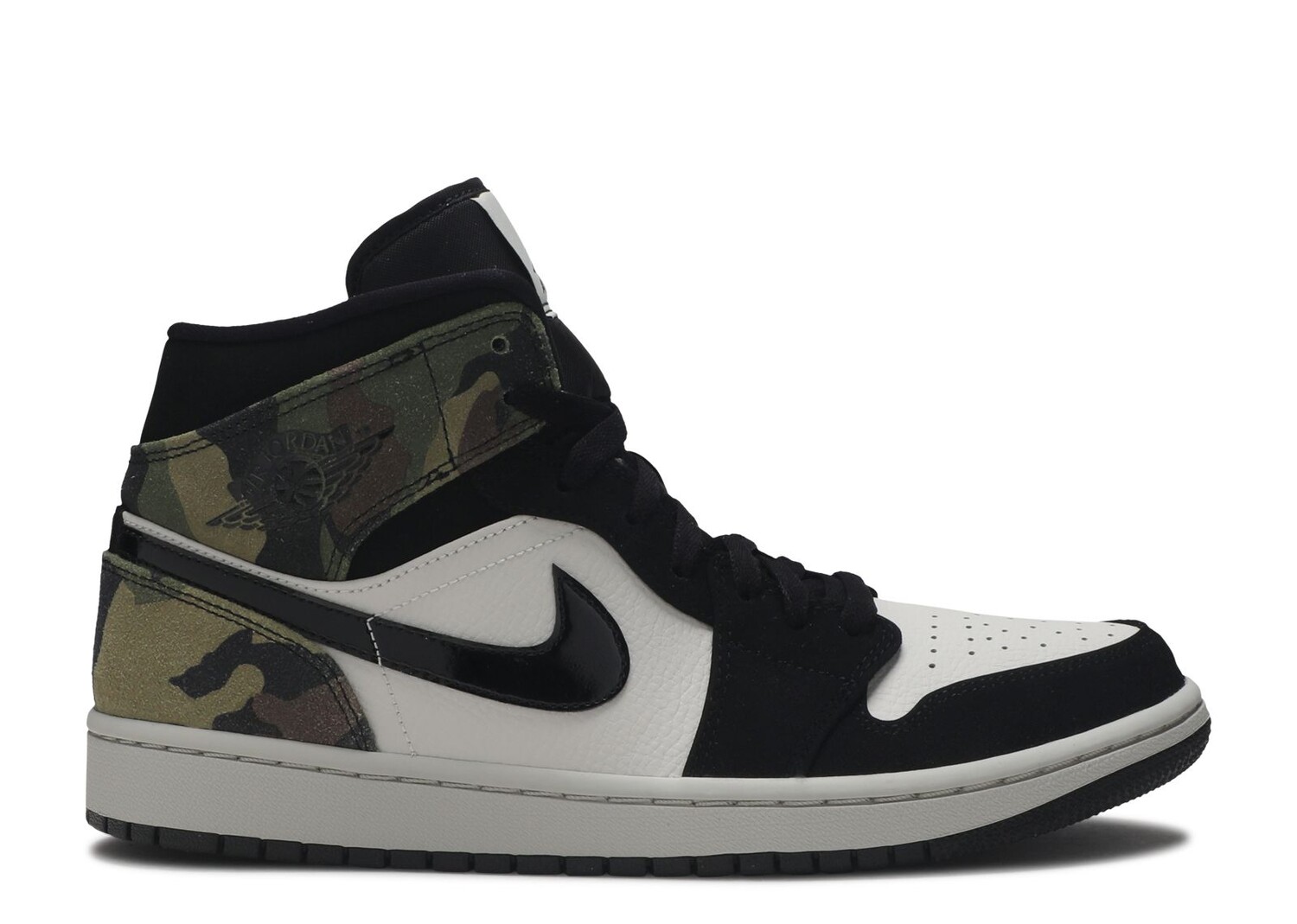

Кроссовки Air Jordan Air Jordan 1 Mid 'Camo', черный