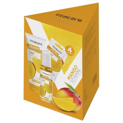 

Vitalcare Regalo 4 Maschere Balsamo-Cristalli Mango