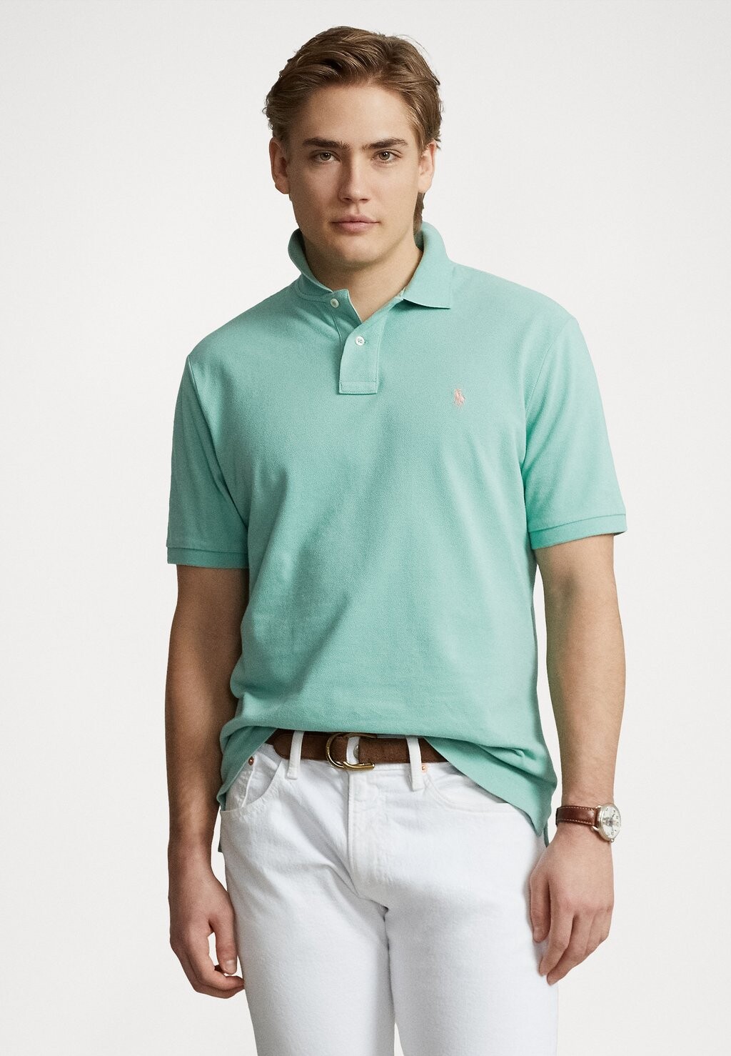 

Рубашка-поло КОРОТКИЙ РУКАВ Polo Ralph Lauren, эссекс зеленый
