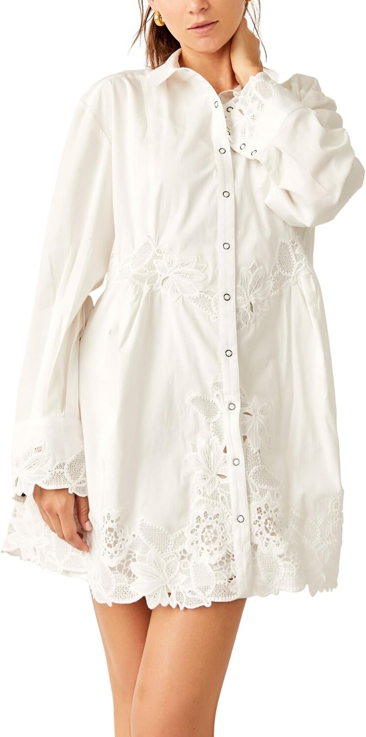 

Платье Constance Mini Free People, белый