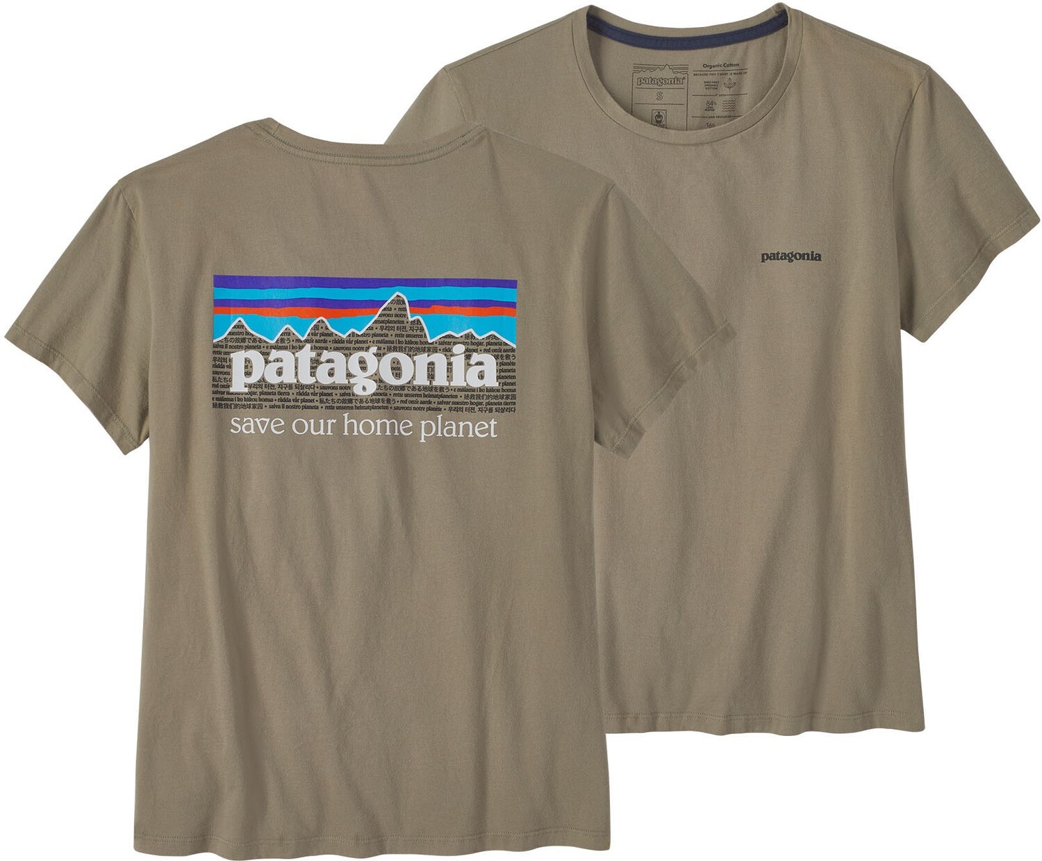 

Футболка P-6 Mission Organic – женская Patagonia, зеленый