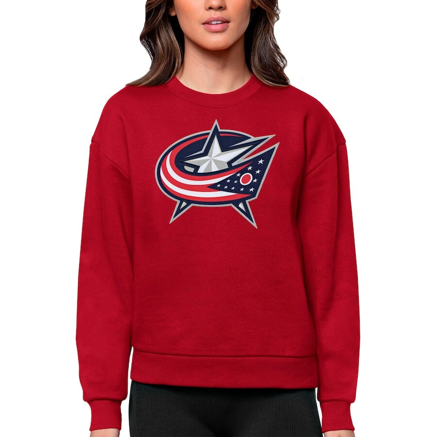 

Толстовка Antigua Columbus Blue Jackets, красный