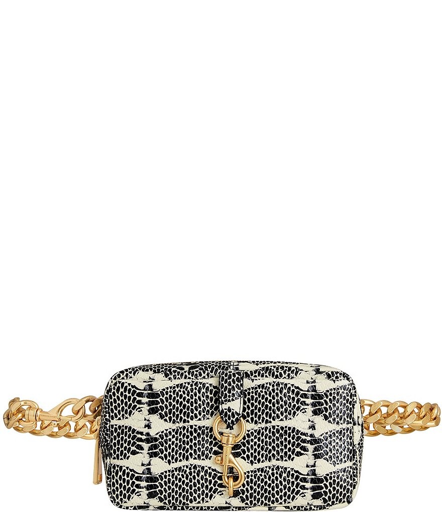 

REBECCA MINKOFF Поясная сумка с принтом Edie, черный