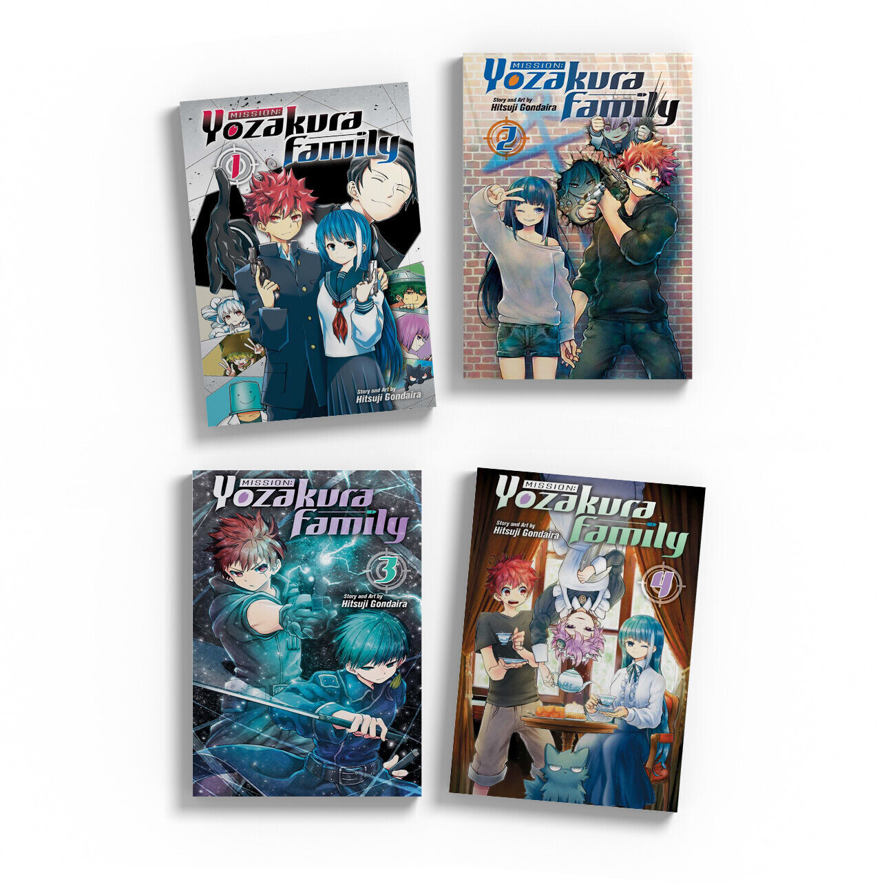 

Манга Mission: Yozakura Family Manga (1-4) Bundle