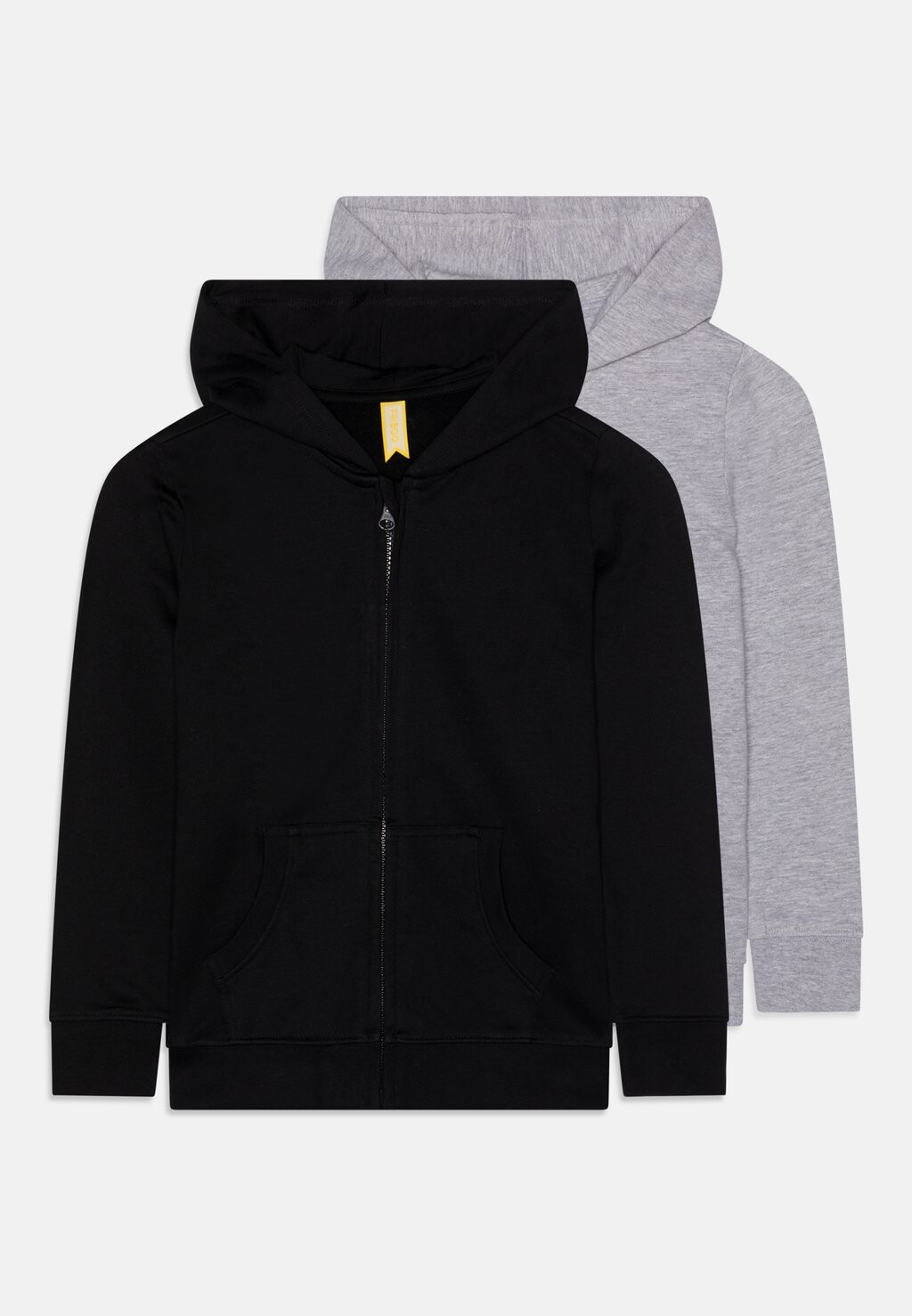 

Толстовка на молнии Unisex 2 Pack Friboo, цвет grey/black