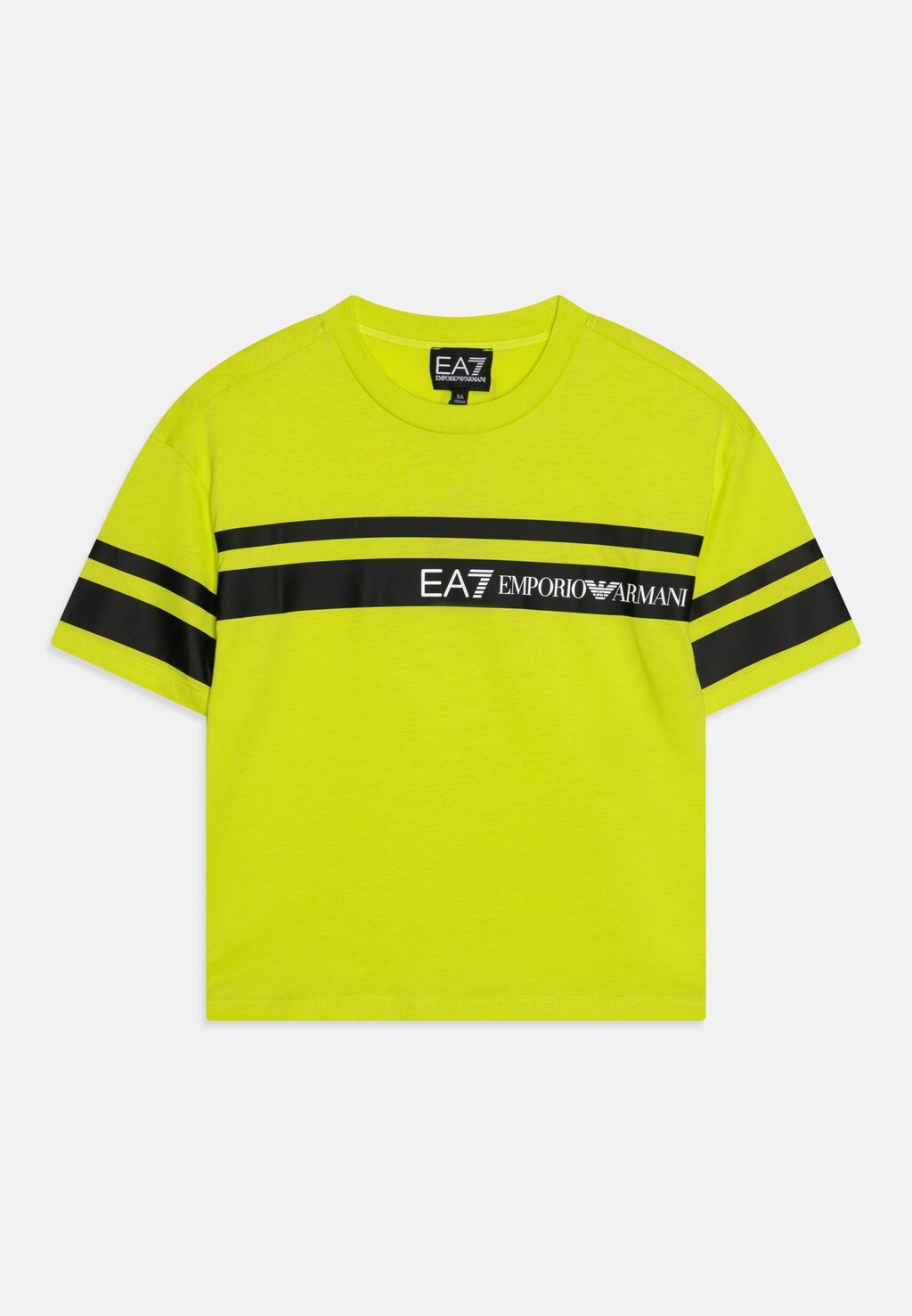 

Футболка с принтом Unisex EA7 Emporio Armani, цвет acid lime
