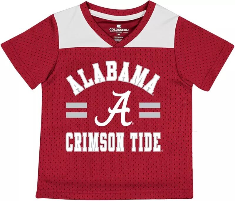 

Colosseum Джерси Toddler Alabama Crimson Tide Crimson Ka-Boot-It