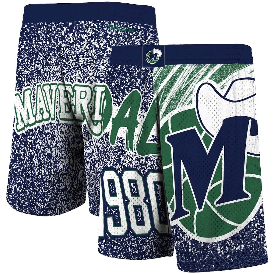 

Шорты Mitchell & Ness Dallas Mavericks, нави
