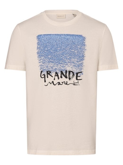 

Футболка Gant, экрю