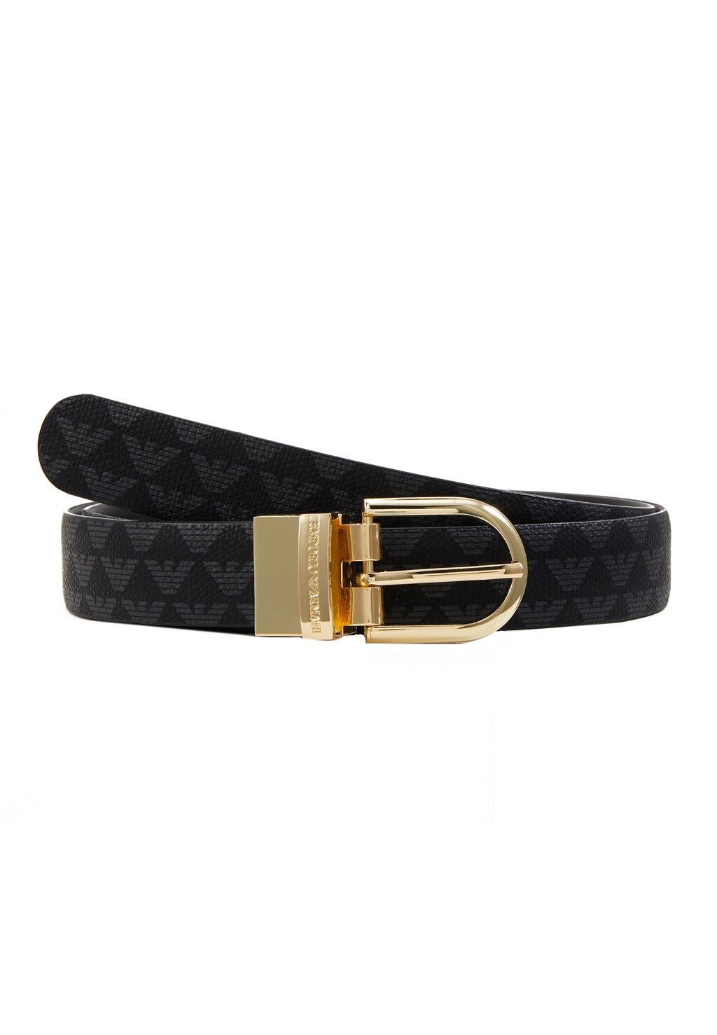 

Ремень TONGU REVERSIBLE LOGO Emporio Armani, черный
