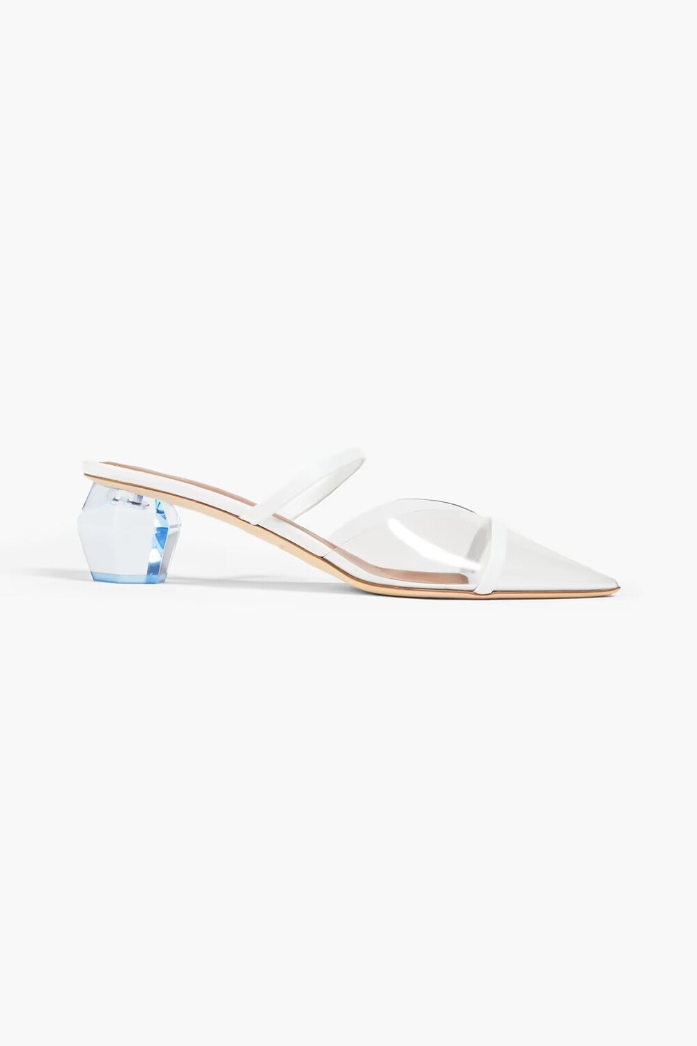 

Туфли-лодочки Lana из ПВХ с кожаной отделкой Malone Souliers, прозрачный