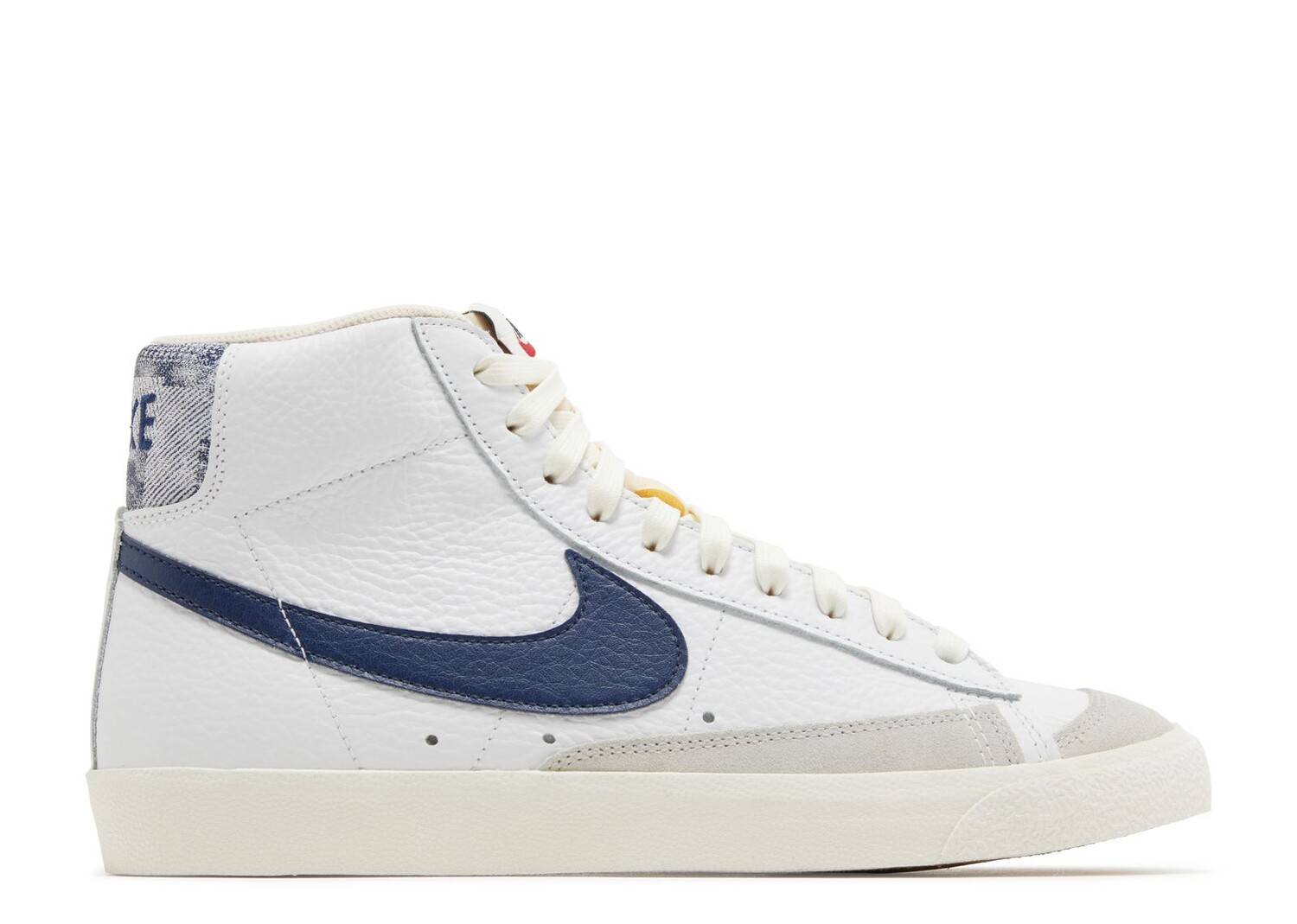 

Кроссовки Nike Blazer Mid '77 'Washed Denim', белый, Белый;серый