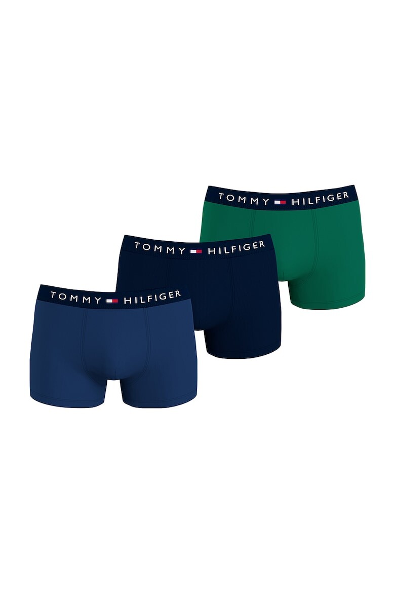 

Боксеры с логотипом, 3 пары Tommy Hilfiger, индиго