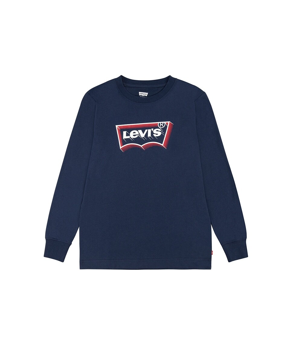 

Футболка с длинным рукавом для мальчика Levi's, синий