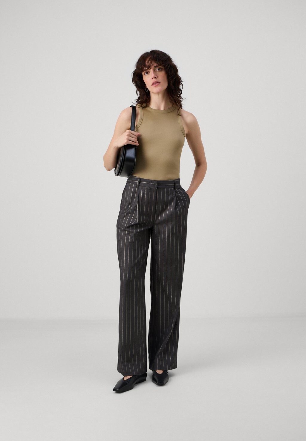 

Брюки PANTS Bruuns Bazaar, серый