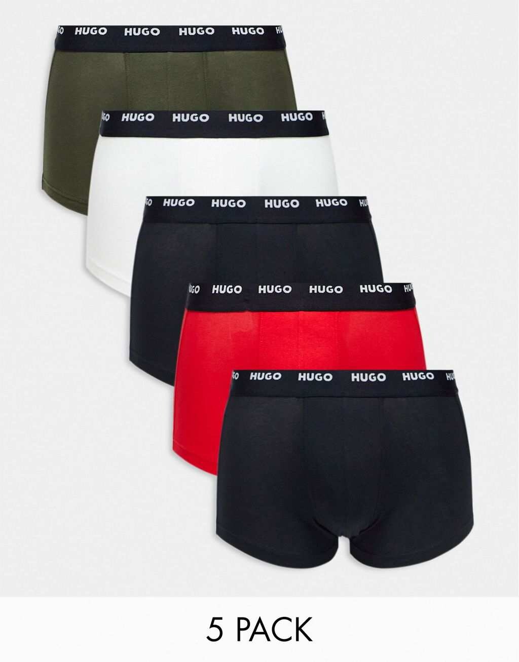 

Набор из пяти разноцветных плавок HUGO Bodywear
