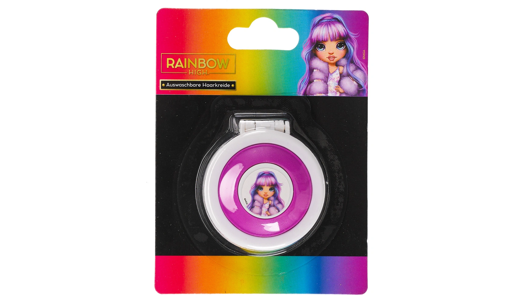 

Волосы мел розовый Rainbow High