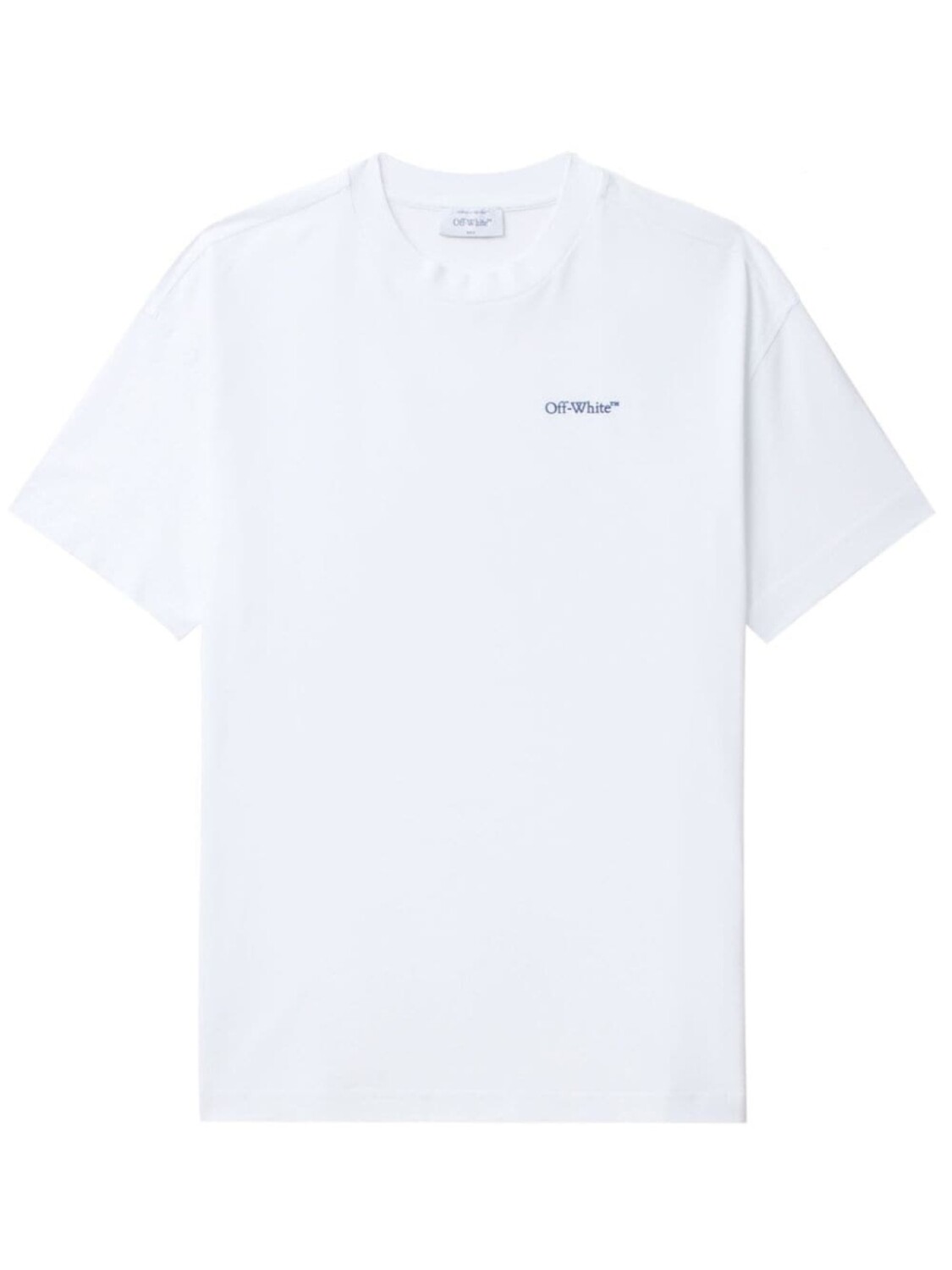

Футболка с вышивкой Diag Off-White, белый