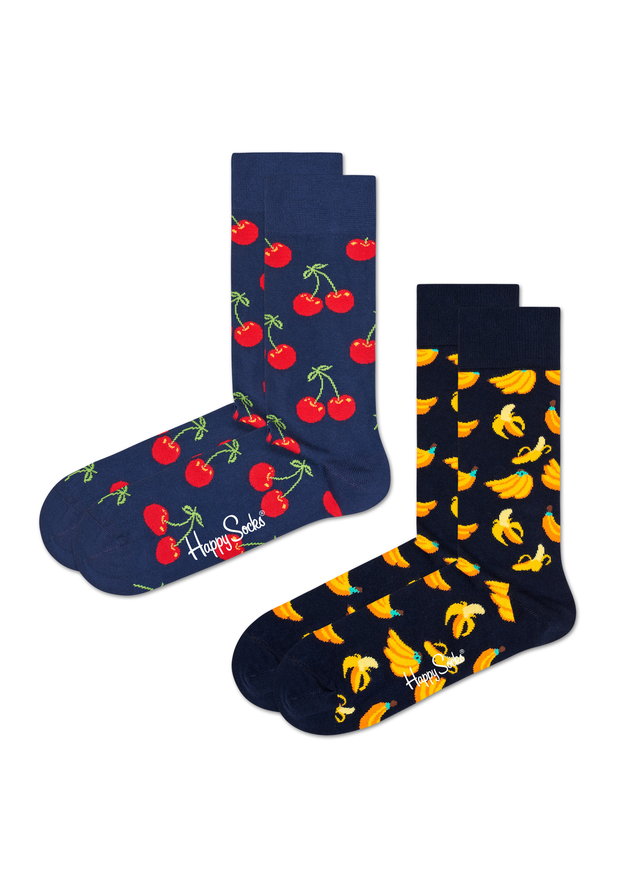Носки Happy Socks 2 Pack Classic Cherry Socks, цвет multi_coloured