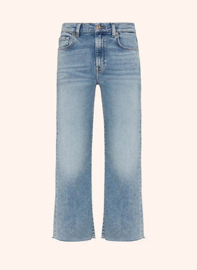 

Джинсы cropped alexa расклешенного кроя 7 For All Mankind, синий