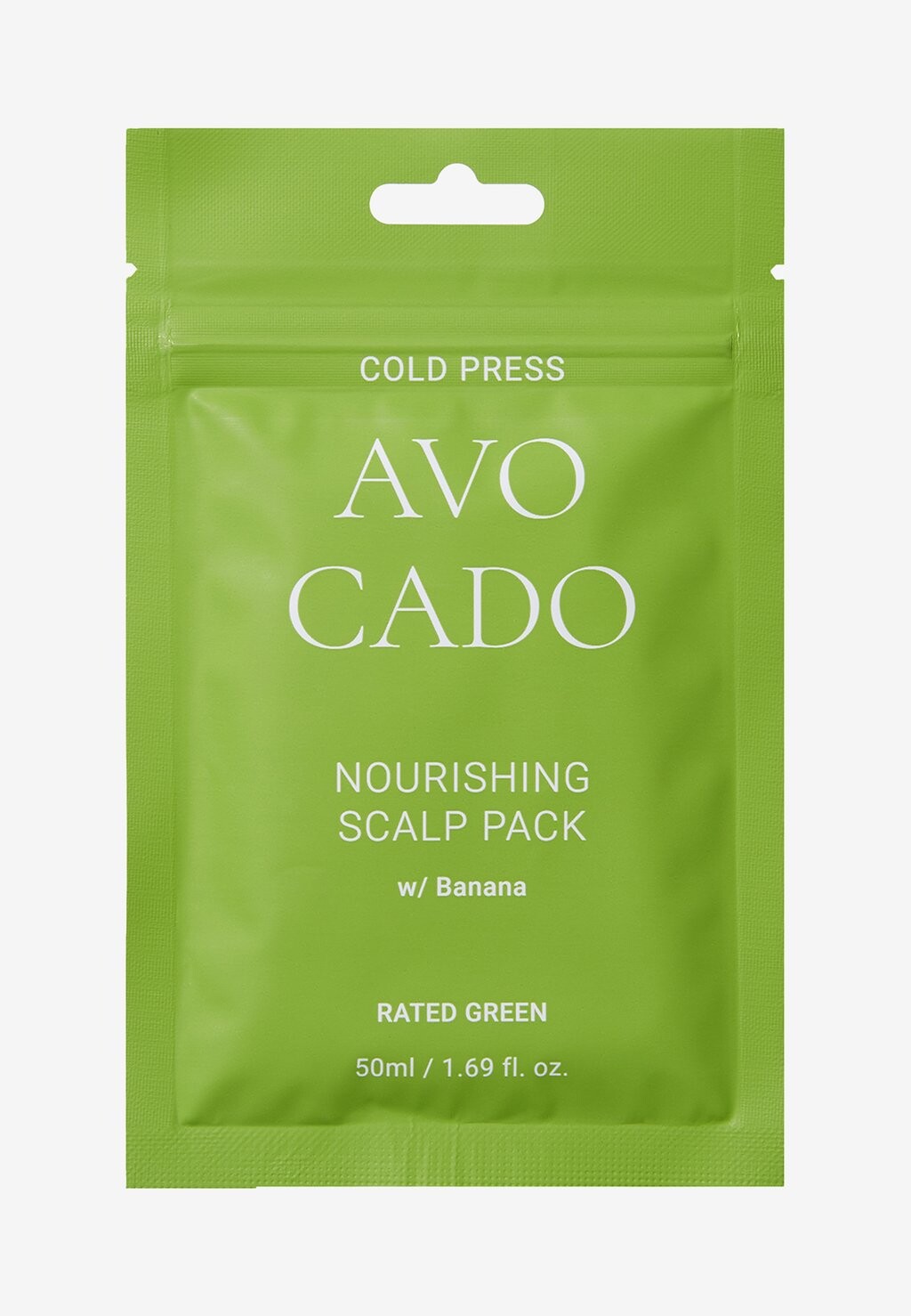 

Набор для волос Cold Press Avocado Nourishing Scalp Pack W/Banana 2 Pack RATED GREEN
