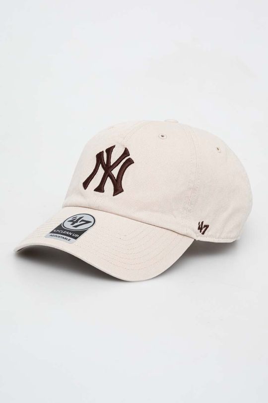 

Бейсбольная кепка MLB New York Yankees 47brand, бежевый