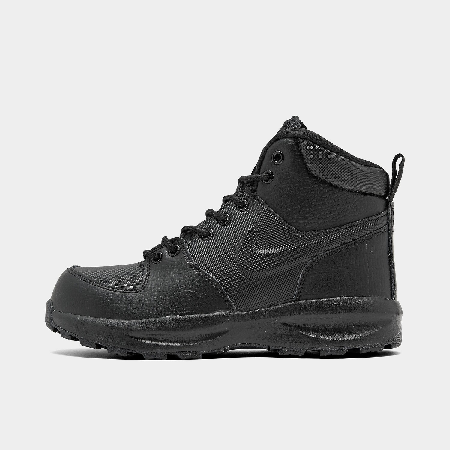 

Кожаные ботинки Nike Manoa для больших детей, черный
