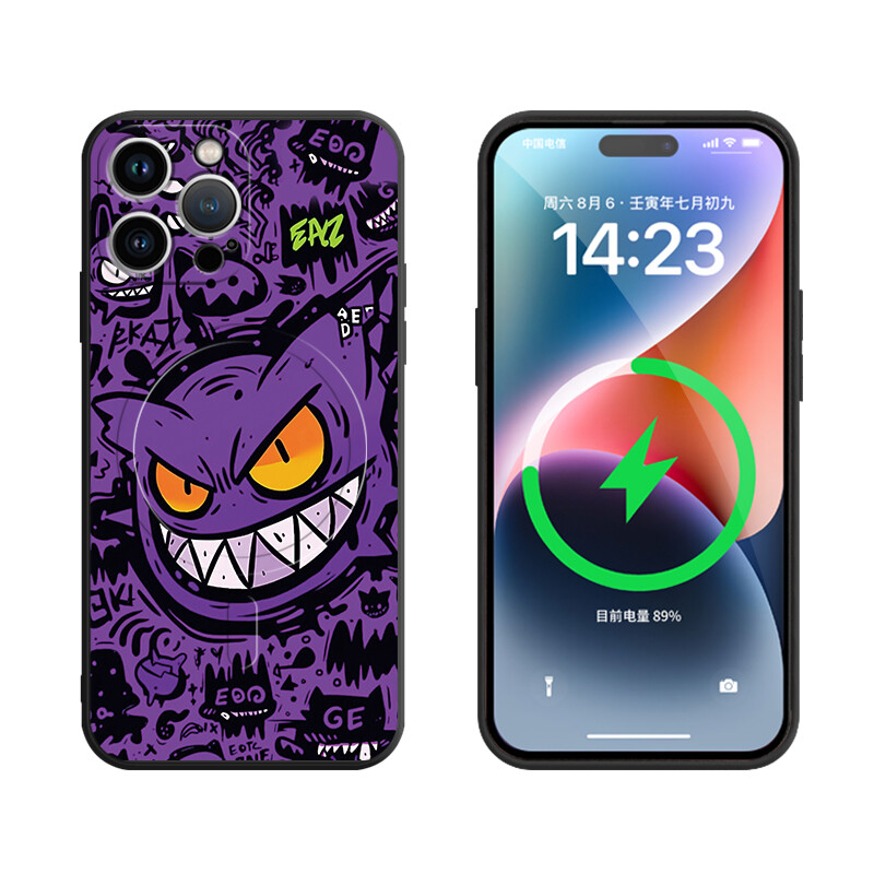 

Чехол для телефона с камнями Stones, Magnetic texture black-DWSTSMF330