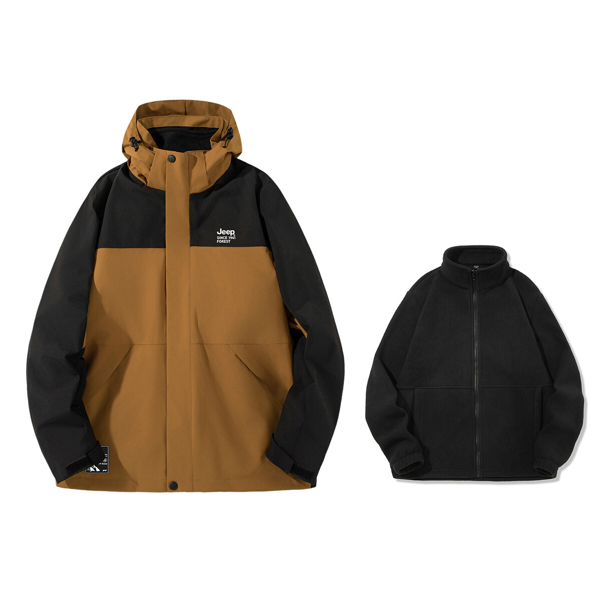 

Ветровка Куртка Унисекс Jeep, цвет Black (double-layered)