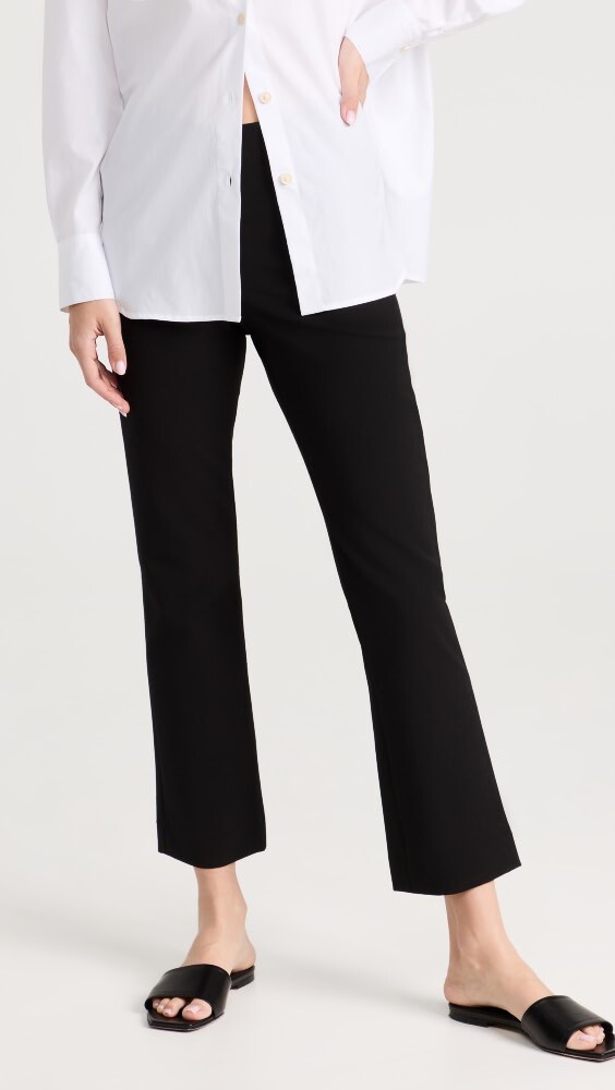 

Брюки Vince Crop Flare, черный