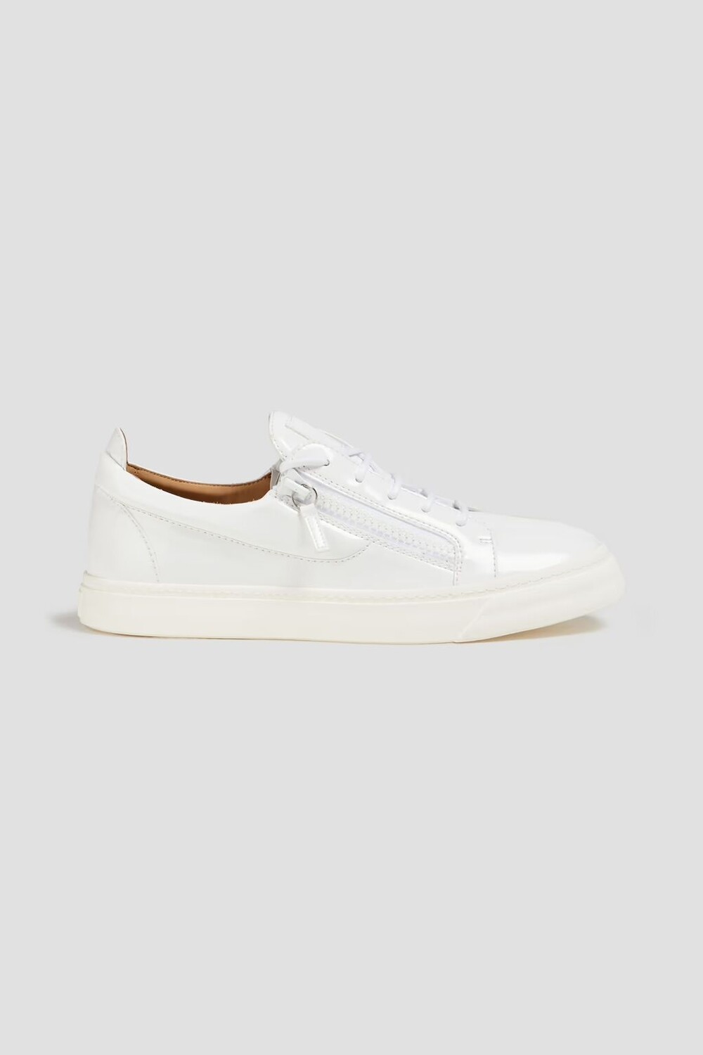 

Кроссовки Cantandora из искусственной лакированной кожи Giuseppe Zanotti, белый