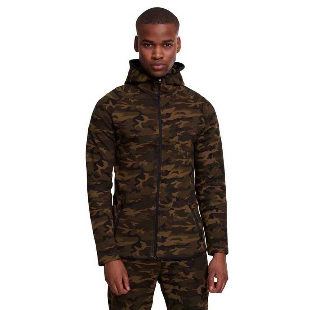 

Куртка Urban Classics Interlock Camo, зеленый