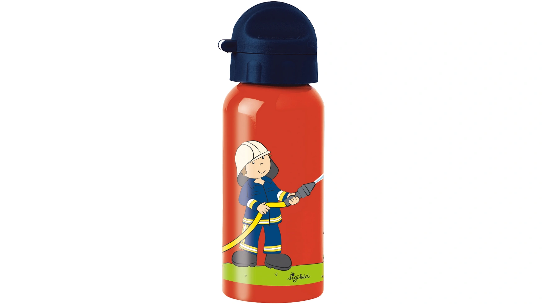 Детская бутылочка для питья из нержавеющей стали fireman frido firefighter Sigikid бутылка тачки будет гонка пластиковая фигурная 400 мл