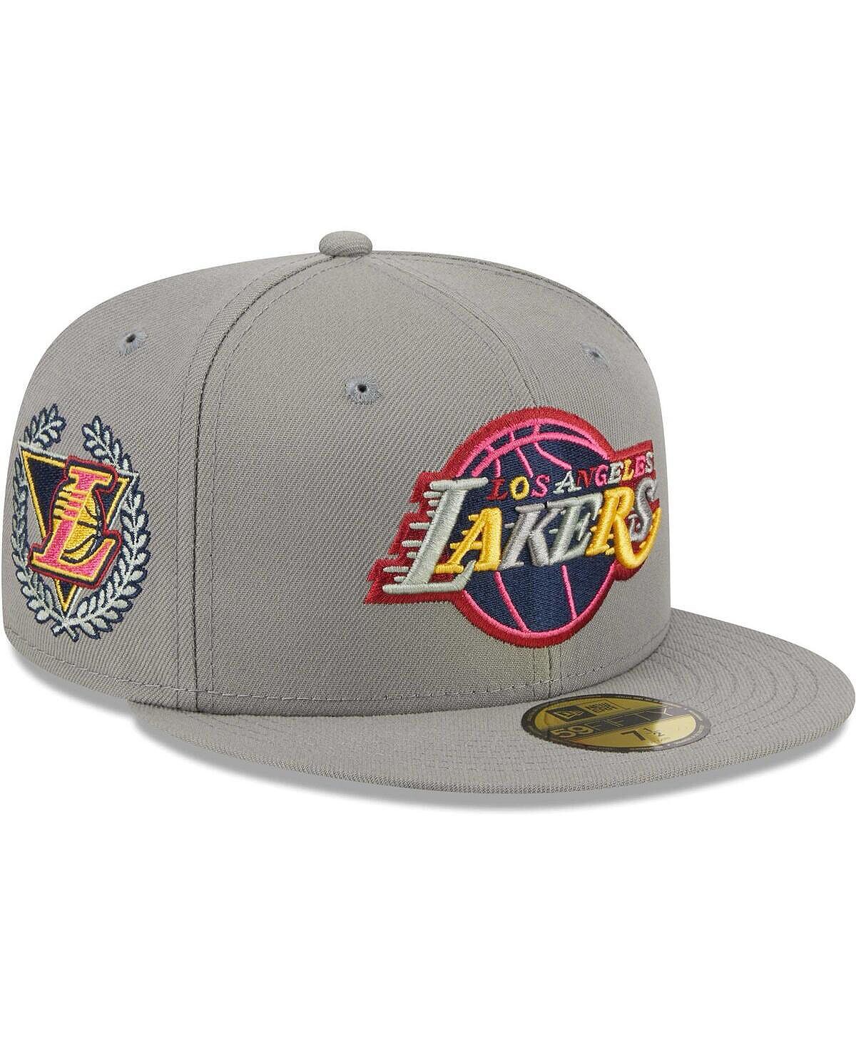 

Мужская серая приталенная кепка Los Angeles Lakers Color Pack 59FIFTY New Era