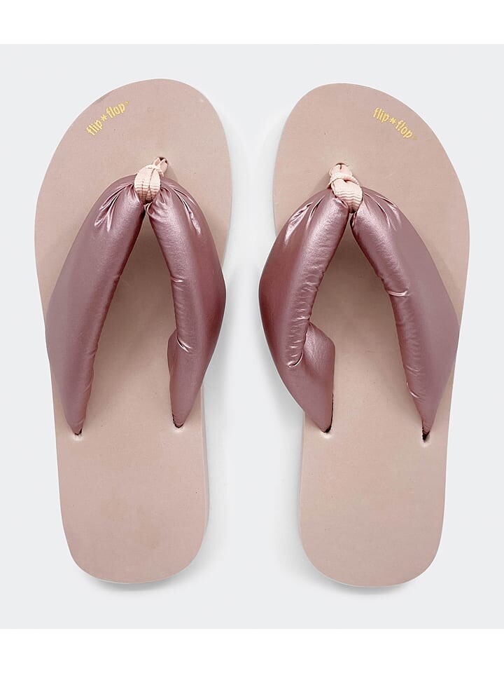

Сандалии Flip Flop, цвет pink/beige