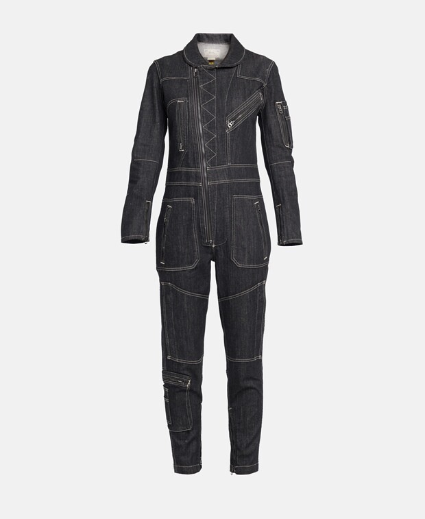 

Джинсовый комбинезон Polo Ralph Lauren, черный