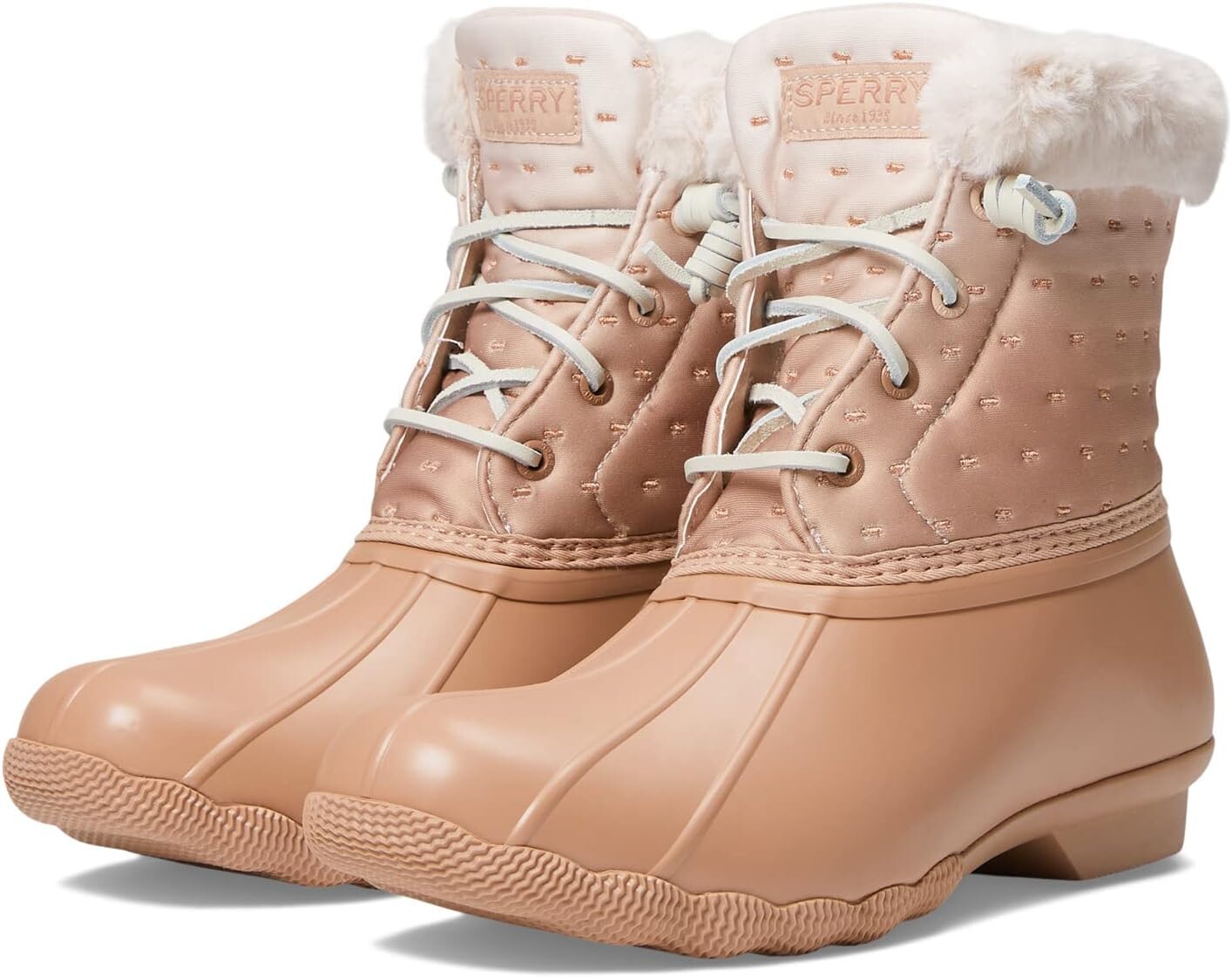 

Резиновые сапоги Saltwater Shibori Sperry, цвет Rose