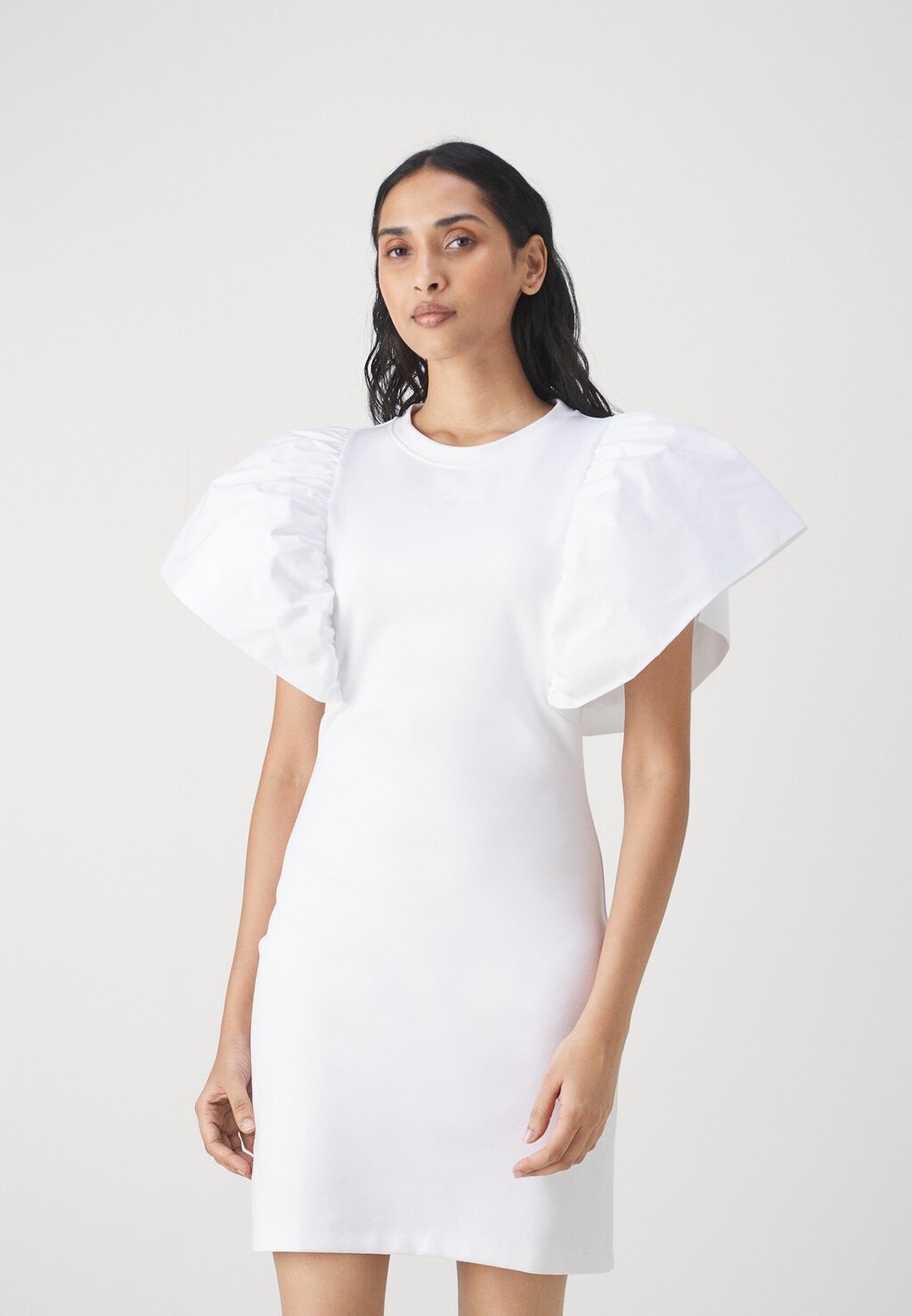 

Коктейльное платье / Вечернее платье KARL LAGERFELD ПЛАТЬЕ ИЗ ТКАНИ, белый, Черный