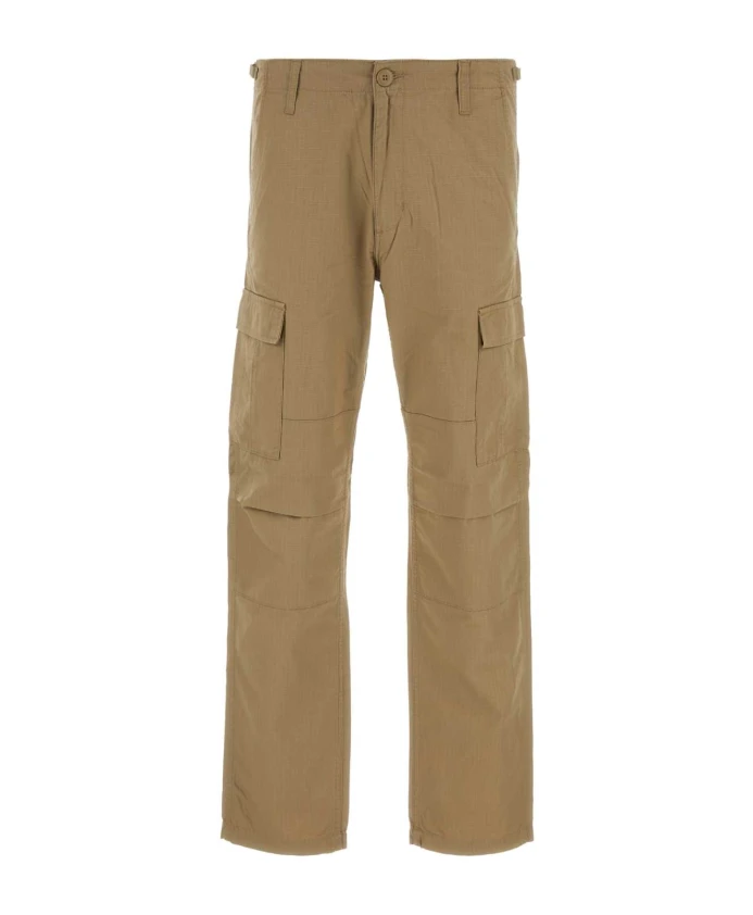 

Хлопковые авиационные брюки Carhartt Wip, бежевый